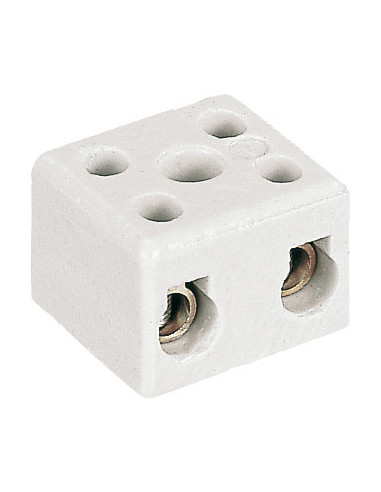 Domino porcelaine 2 Pôles 10 mm² L'EBENOID 086703