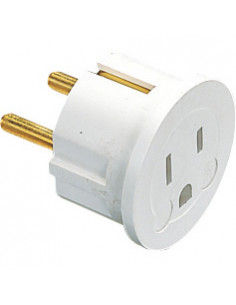 Adapteur Européen/US 125v 5/15 EAN L'EBENOID 310121