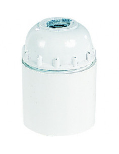 Douille E27 lisse blanc M10 EAN L'EBENOID 347287
