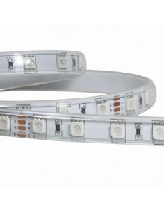 Ruban led 60LED/m SMD5050 24V IP67 RGB 5m INTEGRATECH 60RGB-IP67