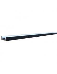Profil led Baseline 17x7 2m noir INTEGRATECH BS1707B