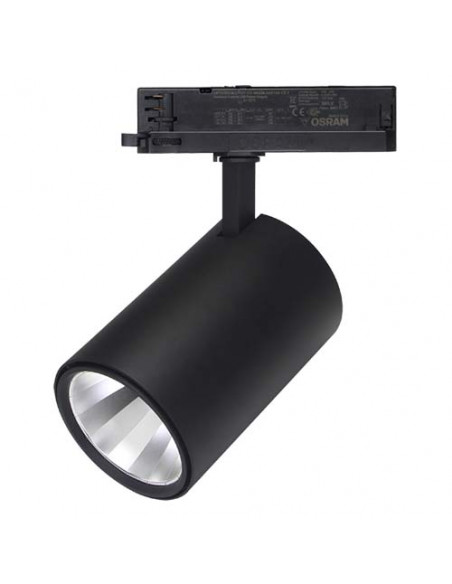 Tracklight F1 45W 3000K CRI90 noir intrack driver INTEGRATECH F145DI-B3000