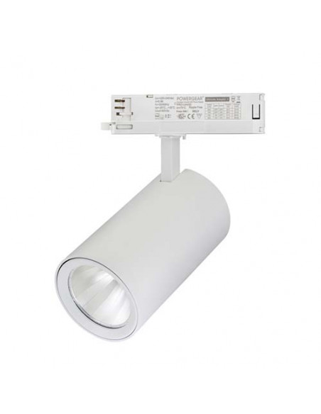 Tracklight F1 45W 3000K CRI90 blanc intrack driver INTEGRATECH F145DI-W3000