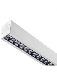Lineaconnect 1,2m 40W 3000K UGR 10 blanc INTEGRATECH LCU403W