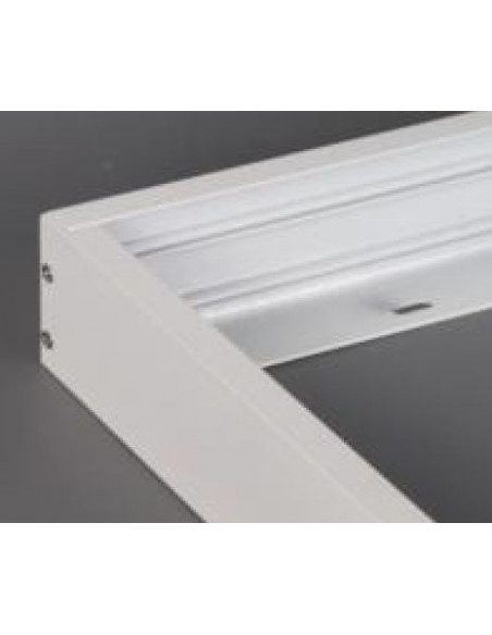 Cadre apparent pour panneau led 300x1200 RAL9016 INTEGRATECH QTSF30120W