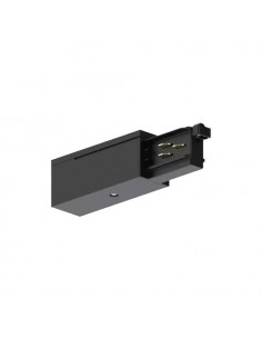 Alimentation gauche pour rail univ 3ph 7p noir INTEGRATECH TRA3FPOWLB