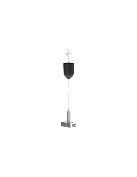 Suspension 3m pour rail universel 3ph noir INTEGRATECH TRA3FSUSB
