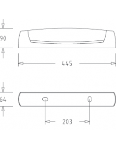 Eo S19 SSL IR PC 2P+T blanc L'EBENOID 055216 2