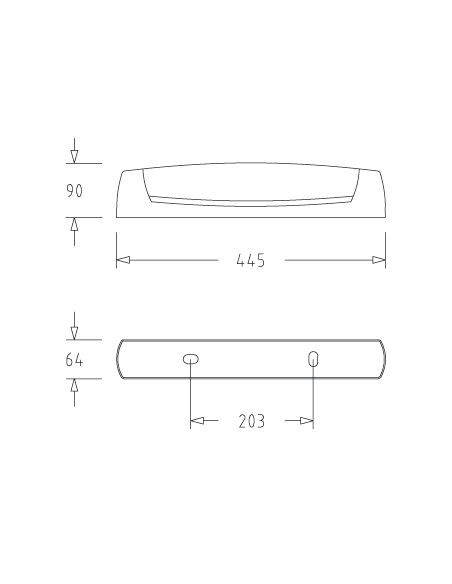 Applique Eo S19 LED 400lm 3000K IR blanc L'EBENOID 055319
