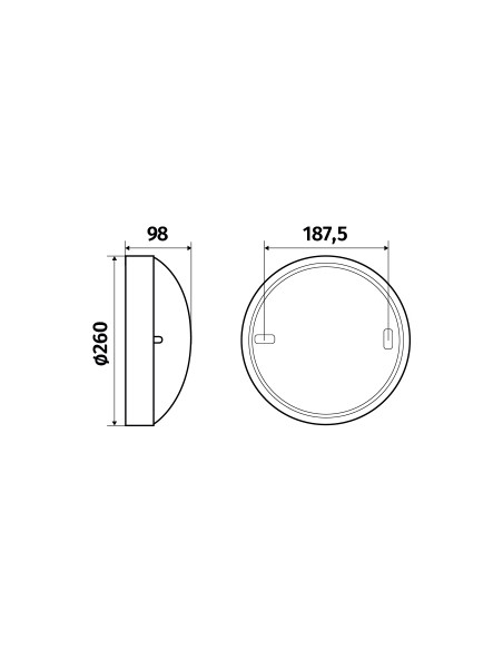 Axiome T1 E27 SSL HF AV noir L'EBENOID 073202