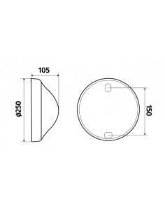 Super 62 E27 LED 500lm 3000K HF blanc L'EBENOID 078696 2