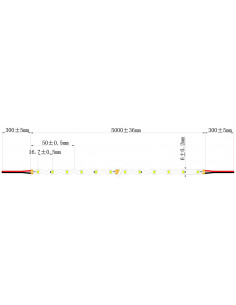 Ruban led pliable 60LED/m 24V IP20 4000K 5m INTEGRATECH 60BLED-IP20-4000 2