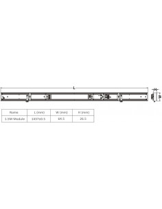 Dreamline module 1437mm detecteur microwave DALI INTEGRATECH A15PIRDALI 2