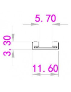 Connecteur ruban led IP20 10mm mono INTEGRATECH LS-BM-IP20-10-2 2