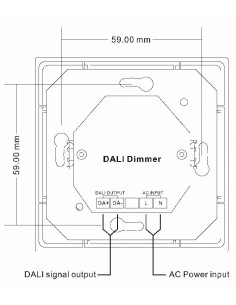 Variateur rotatif Easy DALI avec alimentation DALI INTEGRATECH SR-2400RB 2
