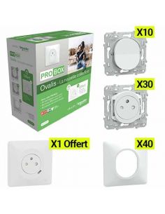 Ovalis ProBox 20V&V+ 30PC + 1 Variateur offert SCHNEIDER PFRB05