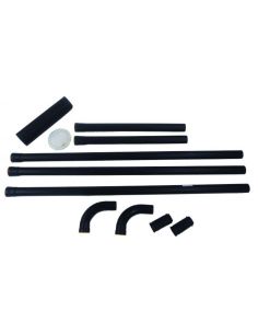 Kit de conduits et accessoires diamètre 44mm pour refoulement externe en façade ALDES 11071182