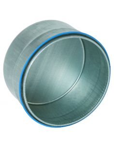 Bouchon mâle à joint galvanisé Diamètre 125 mm ALDES 11098215