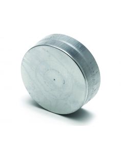 Bouchon mâle galvanisé Diamètre 80 mm ALDES 11093401