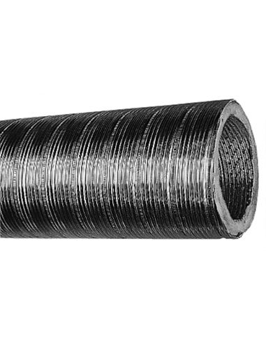 Conduit semi rigide L 3m ALFLEX alu calorifugé diamètre 125 mm ALDES 11091952