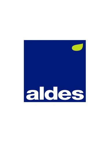 Flasque adaptation long pour module 550x60 mm Acier époxy Blanc ALDES 11011455