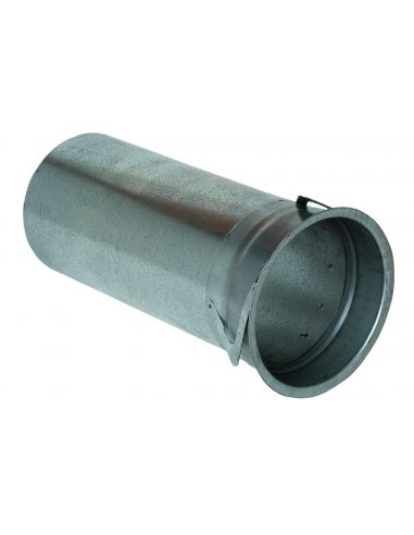 Manchette trident en tôle D125 hauteur 300 mm ALDES 11022055
