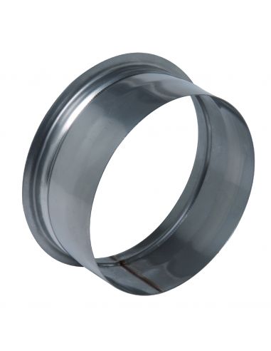 Manchette inox diamètre 116 mm côté VMC pour les bouches gaz BAZ ALDES 11018192