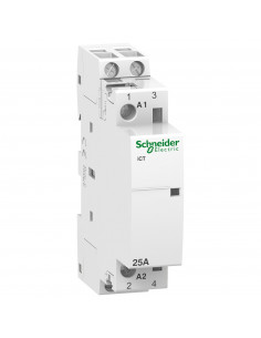 Contacteur auxiliarisable Acti9 iCT  2 Pôles 25A 2NO 230/240Vca 50Hz SCHNEIDER A9C24732 2