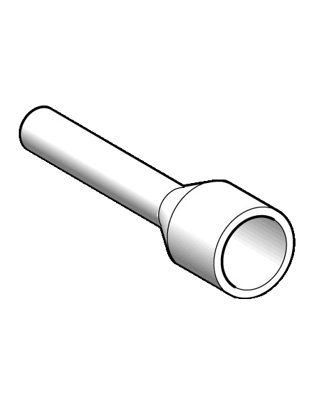 Linergy AZ5 embout de câble taille moyen 1,5mm² noir DIN SCHNEIDER AZ5CE015D