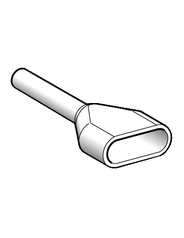 Linergy AZ5 embout de câble double taille moyen 0,5mm² blanc NF SCHNEIDER AZ5DE005
