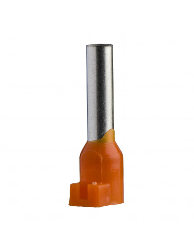 Linergy DZ5 embout de câble porte étiquette long 4mm² orange NF SCHNEIDER DZ5CA043
