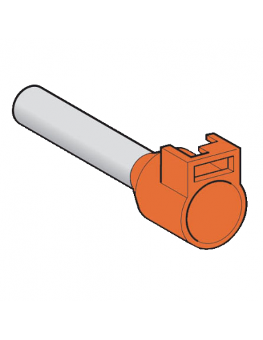 Linergy DZ5 embout de câble porte étiquette long 4mm² orange NF SCHNEIDER DZ5CA043