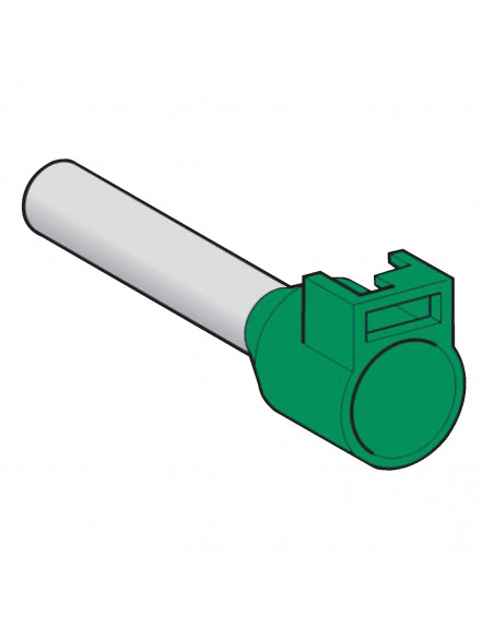 Linergy DZ5 embout de câble porte étiquette moyen 6mm² vert NF SCHNEIDER DZ5CA062