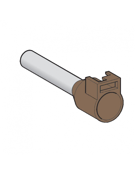 Linergy DZ5 embout de câble porte étiquette moyen 10mm² brun NF SCHNEIDER DZ5CA102