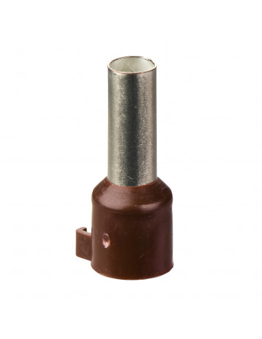 Linergy DZ5 embout de câble porte étiquette long 10mm² brun NF SCHNEIDER DZ5CA103