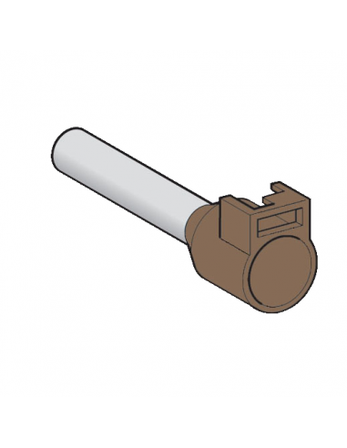 Linergy DZ5 embout de câble porte étiquette long 10mm² brun NF SCHNEIDER DZ5CA103
