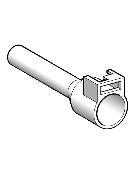 Linergy DZ5 embout de câble porte étiquette moyen 16mm² blanc NF SCHNEIDER DZ5CA162