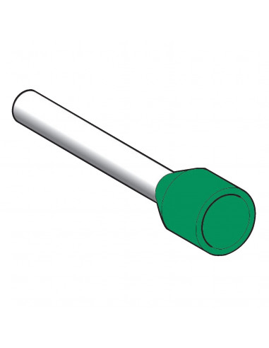 Linergy DZ5 embout de câble taille long 6mm² vert NF SCHNEIDER DZ5CE063