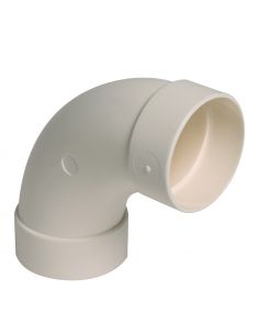 Coude 90° diamètre 51mm F/F grand rayon ALDES 11070361