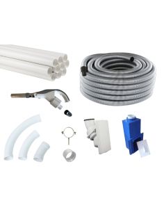 Kit d'installation pour système de flexible rétractable pour mur en brique ALDES 11071041