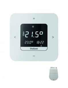Thermostat d'ambiance bluetooth radio. alimentation 230V. Contact 16 A. THEBEN 8139203