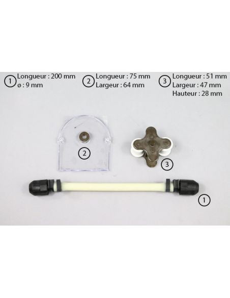KIT PORTE GALET+CAP+TUB P.EASY/PRIM/PROP AVADY AYAC100165