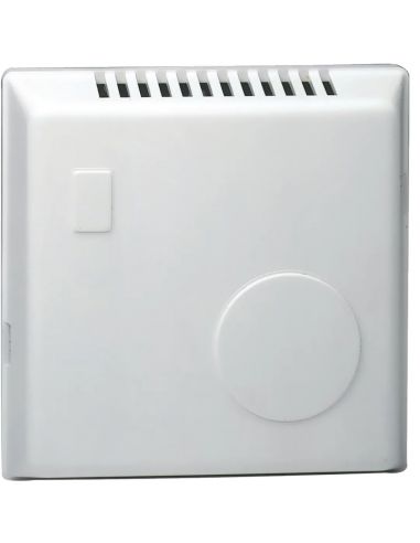 Thermostat ambiance bi-métal chauf eau ch avec contact à ouverture + voyant 230V HAGER 25800