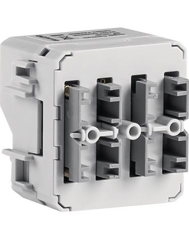 Cubyko interrupteur KNX filaire 2 entrées associable IP55 HAGER WNT302