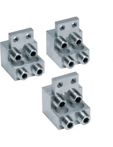 Cages de raccordement h1000 Al/Cu 3P 4x 95-240mm² HAGER HYE007H