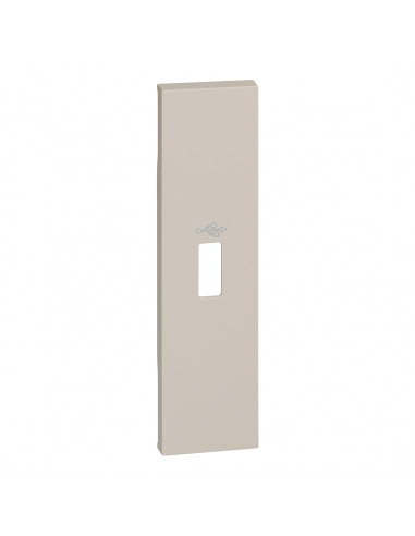 Enjoliveur Living Now pour prise USB 1 module sable BTICINO BTKM10P