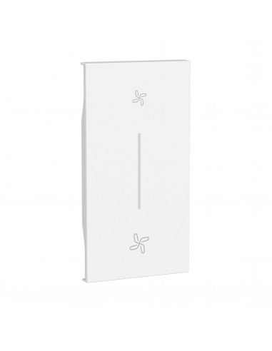 Enjoliveur Living Now pour poussoir VMC 2 modules blanc BTICINO BTKW05M2VMC