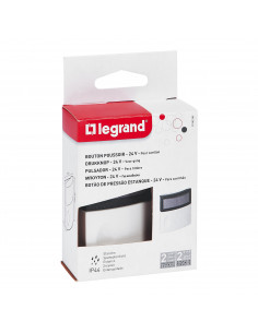 Sonnette Salsa avec porte-étiquette et voyant 24V LEGRAND 094248 2