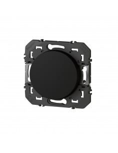 Interrupteur ou va-et-vient dooxie 10AX 250V~ noir LEGRAND 600201 2