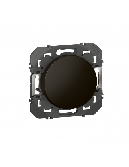 Interrupteur ou va-et-vient dooxie 10AX 250V~ noir LEGRAND 600201